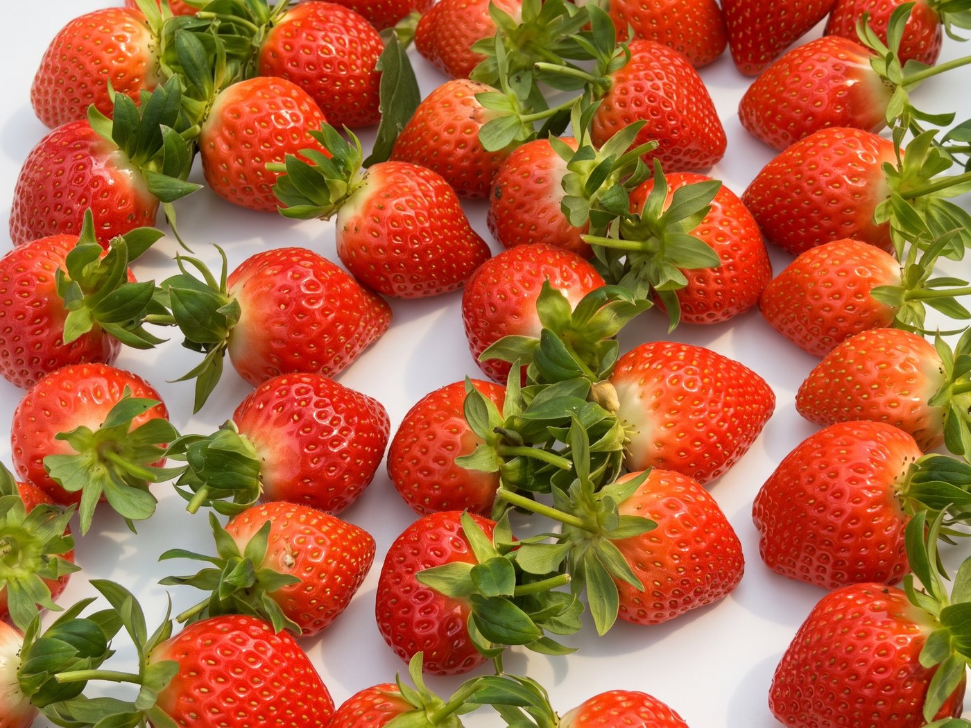 Hikari Rouge, a tray of deep red strawberries